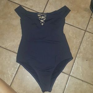 Off the Shoulder One Piece